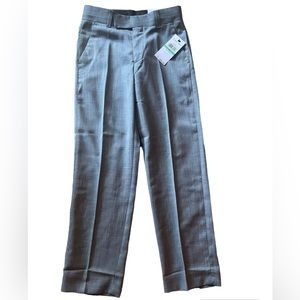 Calvin Klein boys size 8 slim fit gray dress pants